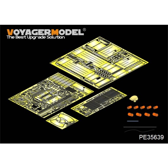 1/35 WWII German PzKpfw.I Ausf.F(Late) Detail Set for Bronco CB350143(w/smoke discharger)