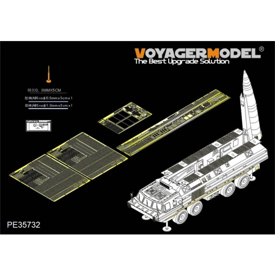1/35 Modern Russian SS-23 Detail-up Set for HobbyBoss #85505 kit