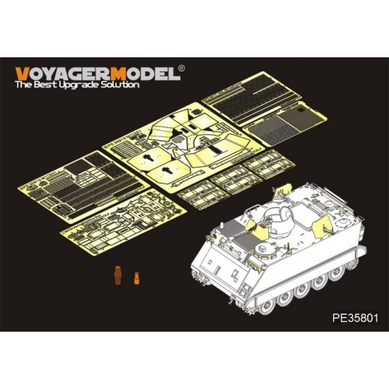 1/35 Vietnam War US M113A1 Armoured Personnel Carrier Detail Set for AFV CLUB kit #AF35113