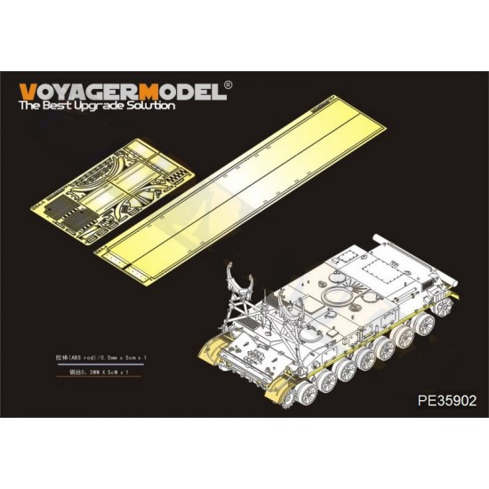 1/35 Modern Russian SA-4 Ganef Fenders for Trumpeter #09523