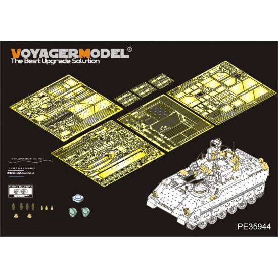 1/35 US M3A3 Bradley CFV Detail Set for Kinetic kit #K61014, Orochi #IM001/IM002