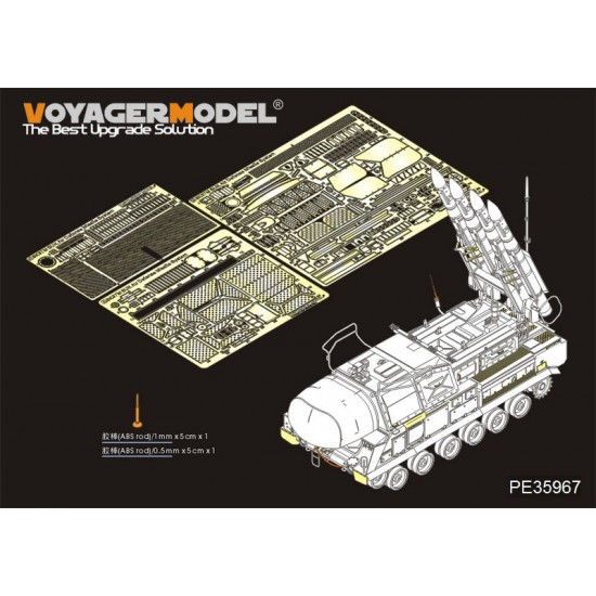 1/35 Modern Russian 9K37M BUK Missile System Upgrade set for Panda Hobby PH35033