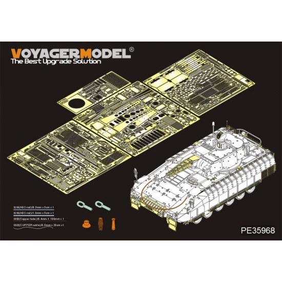 1/35 Modern German Schutzenpanzer PUMA Basic Detail set for HobbyBoss kit #83899