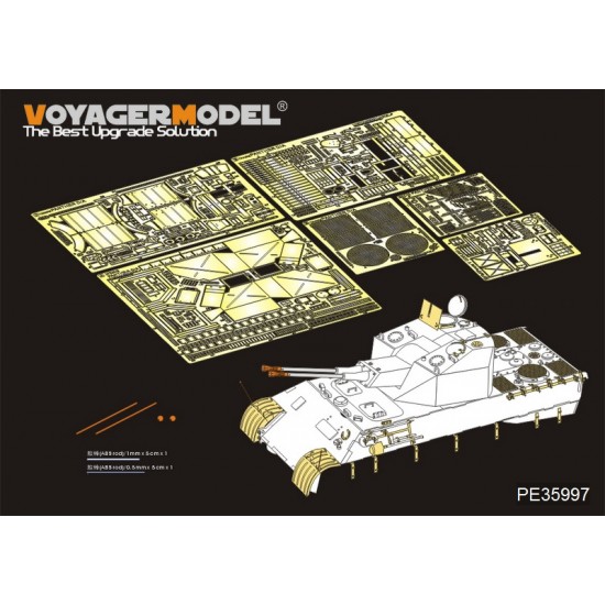 1/35 WWII German FlaKPanzer V COELIAN Detail Set for Takom Models #2105