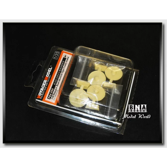 1/35 Damaged Road Wheels for Tiger I Early Version for Dragon kit