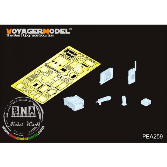 1/35 US Army HUMVEE Blue Force Tracker & SINCGar Unit
