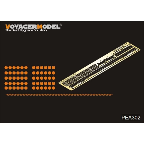 1/35 IDF Merkava Mk.3D MBT Chains for HobbyBoss 82441 kit