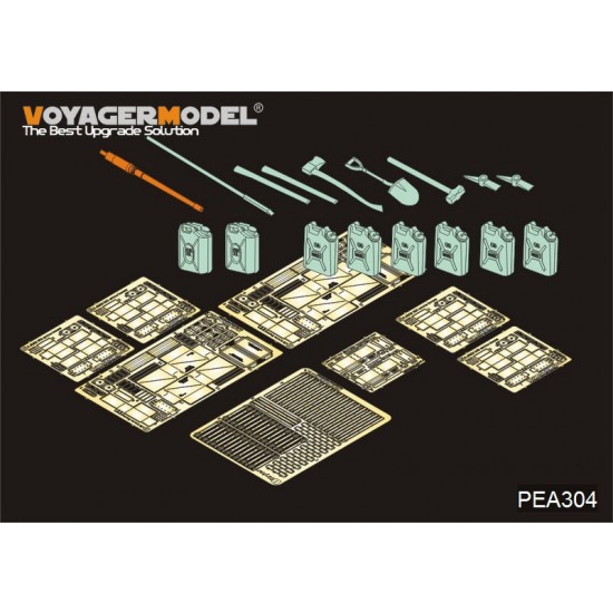 1/35 Modern US Army M109 Self-Propelled Howitzer Add Parts for general use 