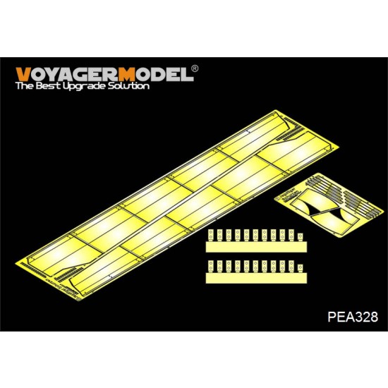 1/35 WWII German SdKfz.186 Panzerjager "Jagdtiger" Schurzen for Dragon kits
