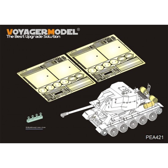 1/35 WWII Soviet Tank Exterior Tanks and Smoke Generators 2.0 (GP)