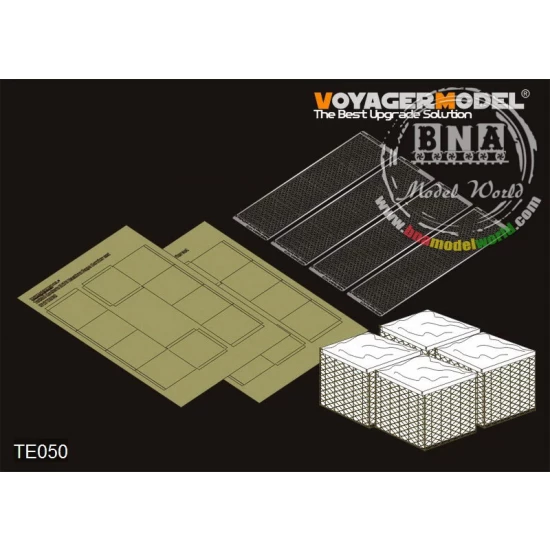 1/35 Modern NATO Bastion Cage Barrier Set (Pattern 3)