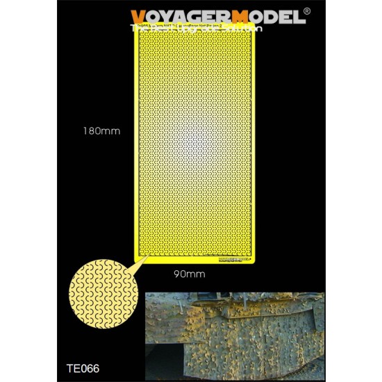 1/35 Modern NATO Camouflage Net Patten 3 for Common Use (1 PE sheet, Size: 180mmx90mm)