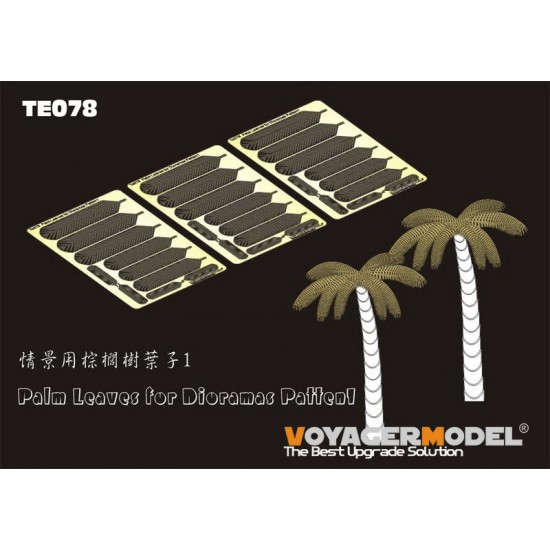 1/35 Palm Leaves for Dioramas Patten Vol. 1
