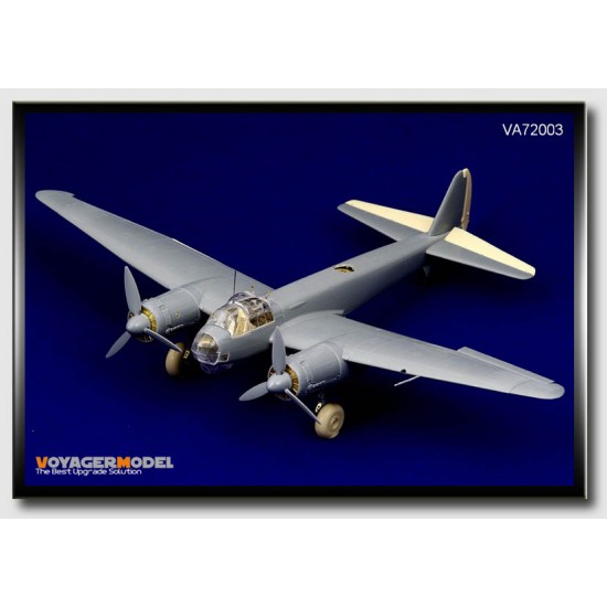 Upgrade Set for 1/72 Junkers Ju88A-4 (for Hasegawa E25)
