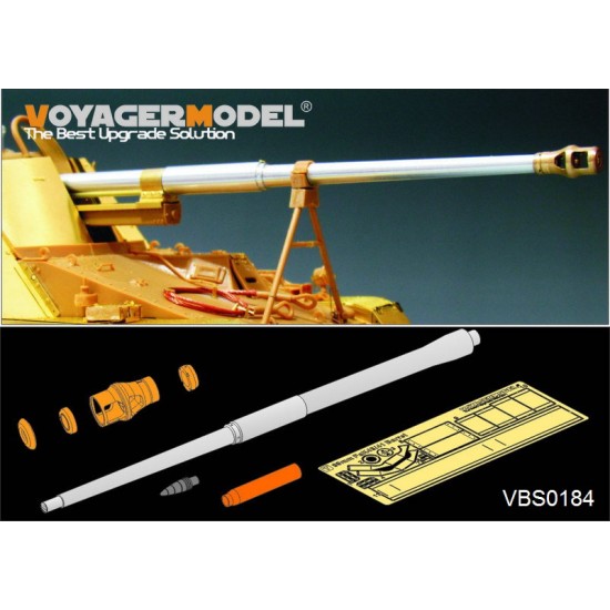 1/35 WWII German 88mm PaK43/41 Barrel (Universal)