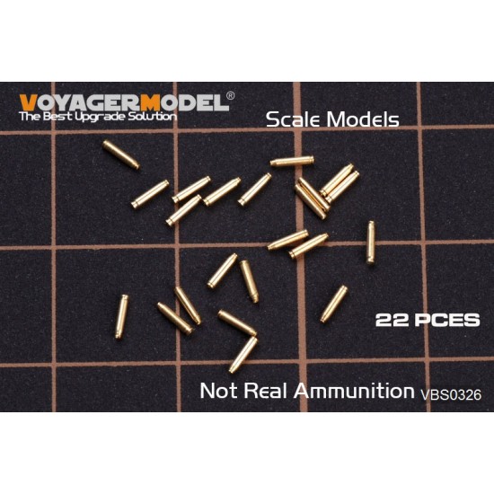 1/35 WWII German KwK 30/38 & Flak 30/38 Shell Case (22pcs)