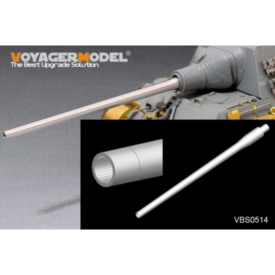 1/35 WWII German Jagdpanther II Tank Destroyer 128mm Gun Barrel for Amusing Hobby #35A011