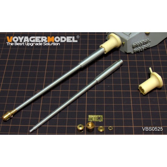 1/35 WWII German E-75 L/68 105mm Gun Barrel for Trumpeter kit #01538