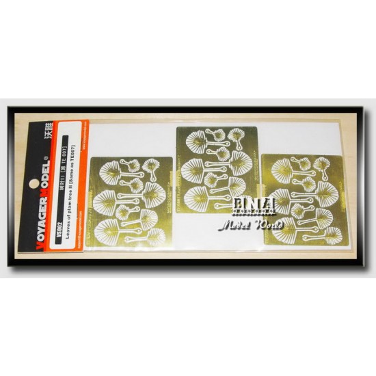 Photoetch - 1/35 Leaves of Palm Tree II (3pcs)