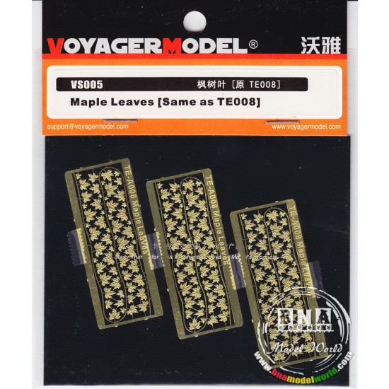 1/35 Maple Leaves (photoetch)