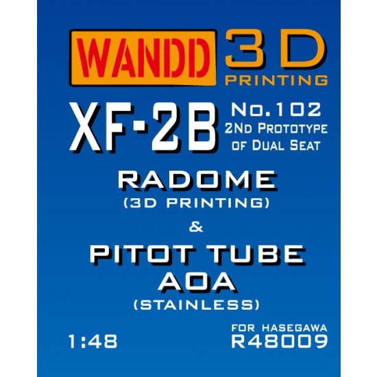 1/48 Mitsubishi XF-2B Radome for Hasegawa kits