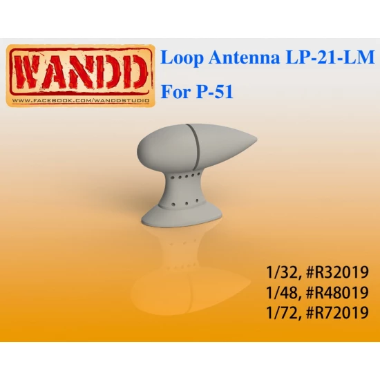 1/48 P-51 Loop Antenna LP-21-LM