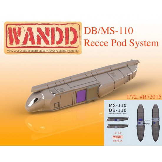 1/72 F-16 DB/MS-110 Recce Pod System