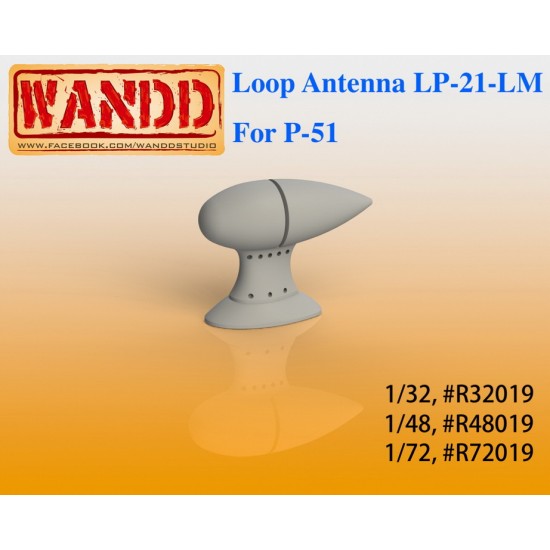 1/72 P-51 Mustang Loop Antenna LP-21-LM