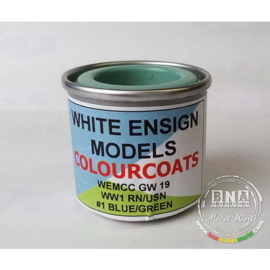 WWI RN & USN Joint Camouflage Colour - Blue/Green #1 14ml
