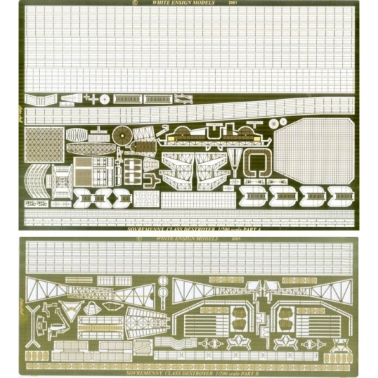 1/200 Sovremenny Photo-etched Detail set for Trumpeter kit
