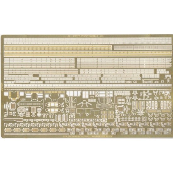 1/350 USS Fletcher-class Destroyers Detail-up Set for Tamiya / Trumpeter kits