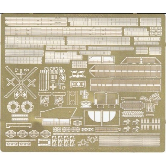 1/350 USS O.H. Perry Class Frigate (Post-1945) Detail-up set for Academy kit