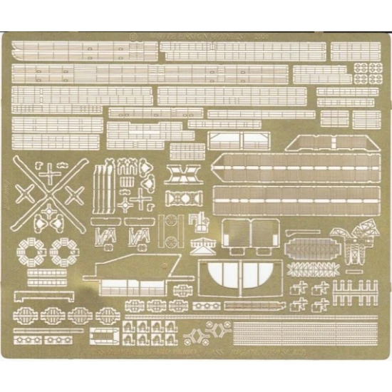 1/350 USS O.H. Perry Class Frigate (Post-1945) Detail-up set for Academy kit