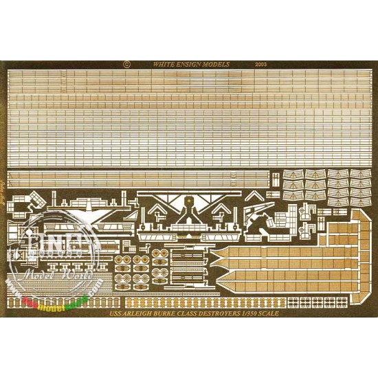 1/350 Arleigh Burke Class Destroyers Detail Set