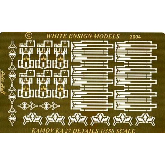 1/350 Kamov Ka-27 Helix Helicopter Detail-up Set for Trumpeter kit(1 Photo-Etched Sheet)  