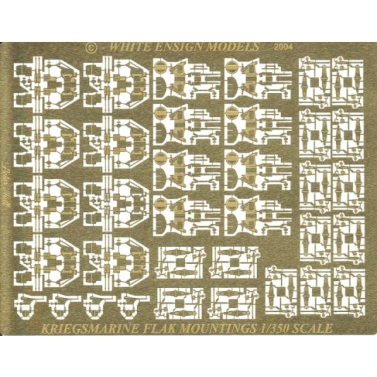 1/350 German Kriegsmarine Light AA Weapons 