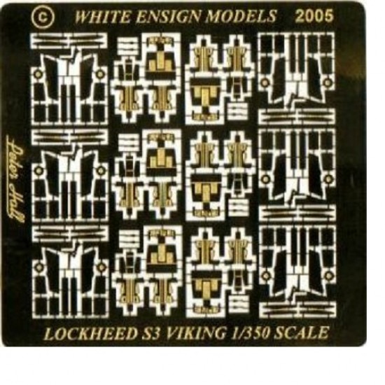 1/350 Lockheed S-3 Viking Detail-up Set (1 Photo-Etched Sheet)