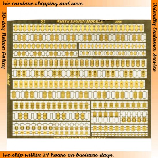 1/350 USN Doors and Hatches (Photo-etched parts)