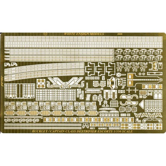 1/350 Buckley-class Destroyer Escort Detail-up Set