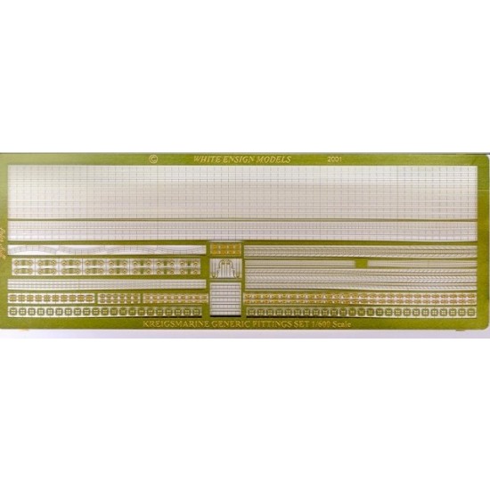 1/600 Ultimate Kriegsmarine Photo-etched parts Set 2 for Airfix kit