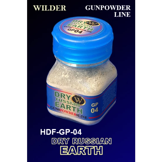 Gunpowder Line Dry Russian Earth Pigments Powders (50ml)