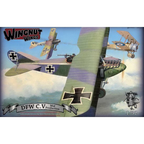 1/32 WWI German DFW C.V (Mid) Reconnaissance 1916-1918