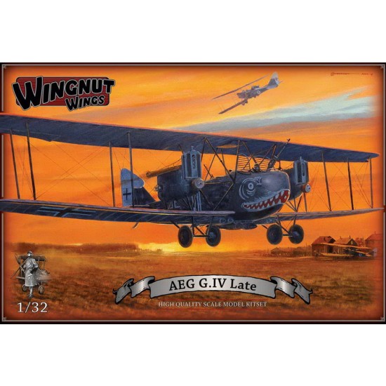 1/32 WWI German AEG G.IV (Late) Bomber 1916-1918