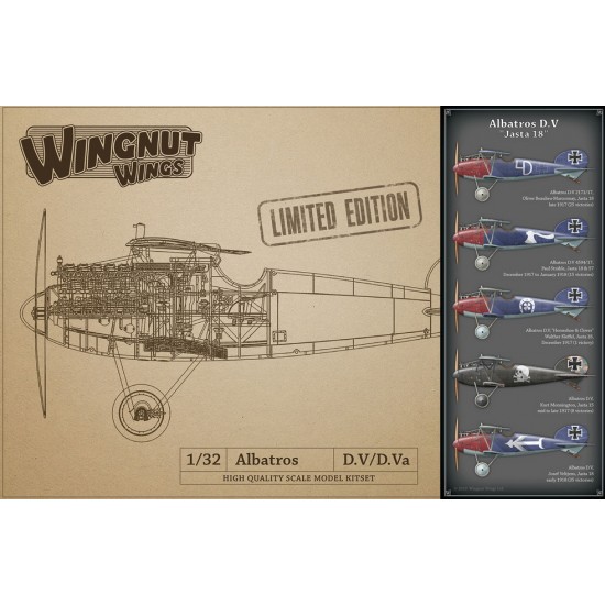 1/32 WWI Albatros D.V "Jasta 18"