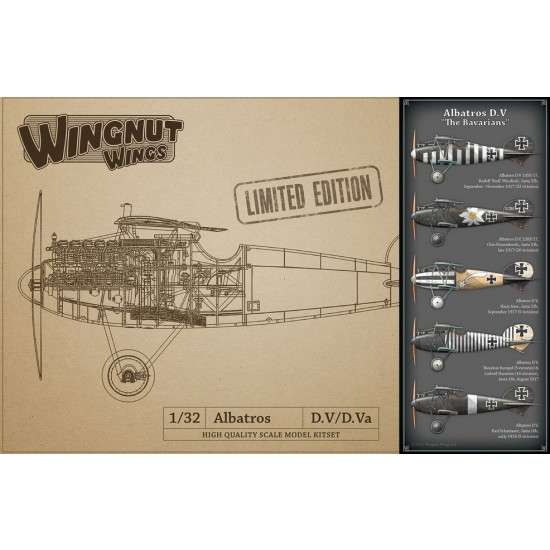 1/32 WWI Albatros D.V "The Bavarians"
