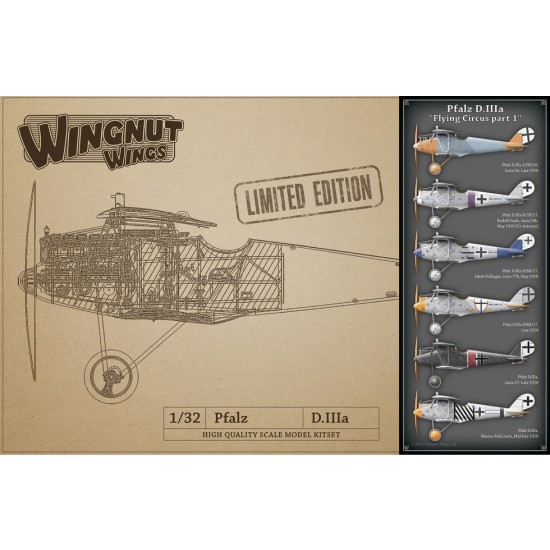 1/32 WWI Pfalz D.IIIa "Flying Circus" Part. 1