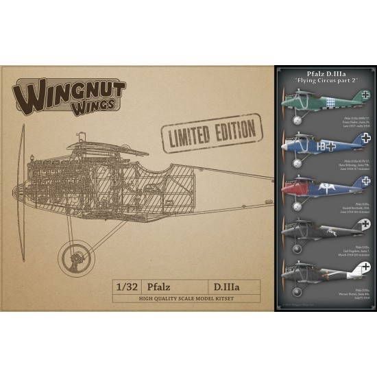 1/32 WWI Pfalz D.IIIa "Flying Circus" Part. 2