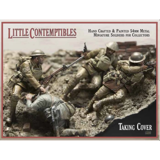 54mm "Tacking Cover" (Hand Crafted & Painted, Metal)