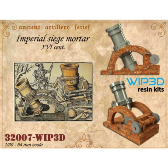 1/32 Imperial Siege Mortar Resin kit