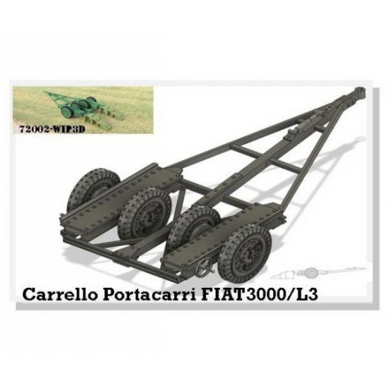 1/35 Fiat 3000/L3 Carrier Trolley